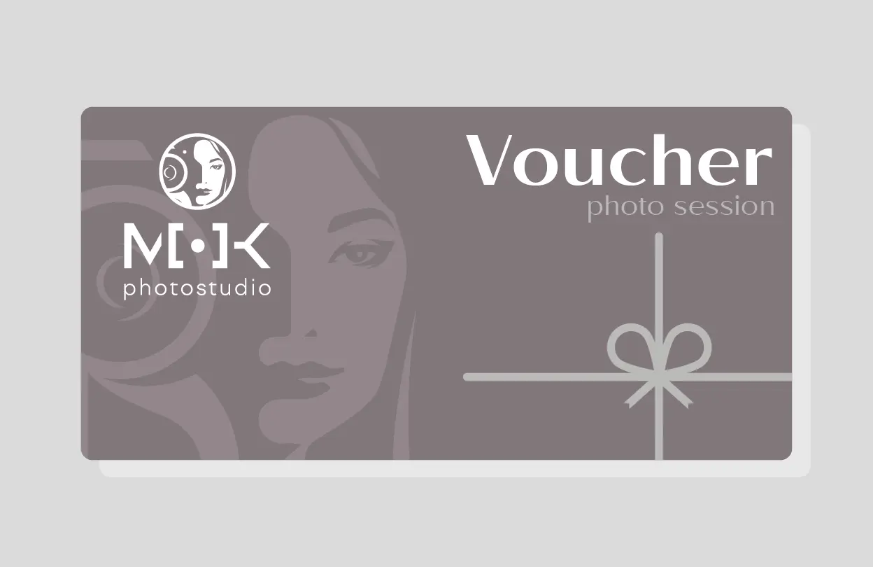 Voucher upominkowy na sesję zdjęciową
